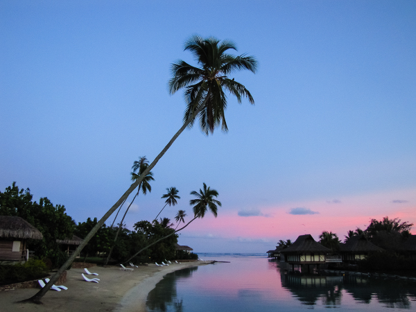 Французская Полинезия, закат2