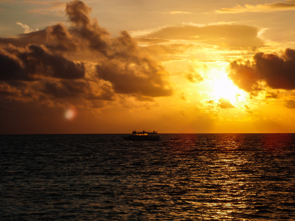 Мальдивские острова. закат4